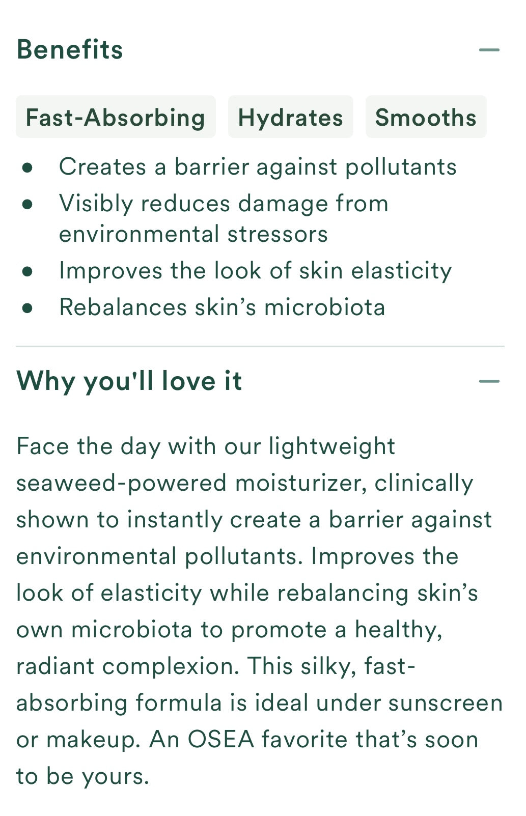 OSEA® Malibu Atmosphere Protection Cream for Normal or Combination Skin