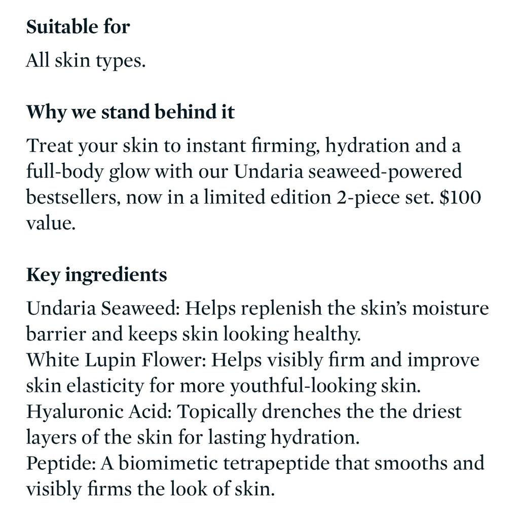 OSEA® Malibu Undaria Body Bestsellers Set ($100 Value)